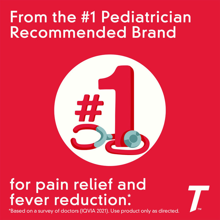 Tylenol Children's Pain + Fever Relief Medicine, Cherry Flavor, 4 fl oz
