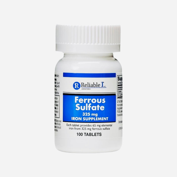 Reliable-1 Laboratories Ferrous Sulfate 325 mg, Iron supplement