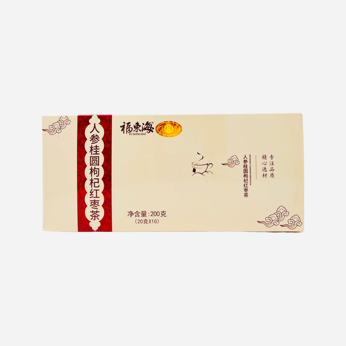 福東海人參桂圓枸杞菊紅棗茶