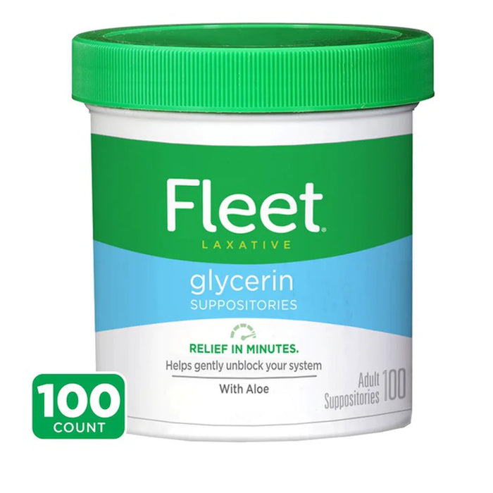 Fleet GLYCERIN SUPPOSITORIES #1SUPPOSITORY BRAND 12 ADULT SUPPOSITORIES