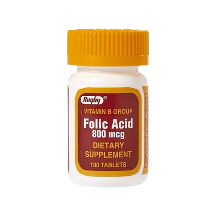 RUGBY FOLIC ACID 800 mcg Dietary supplement