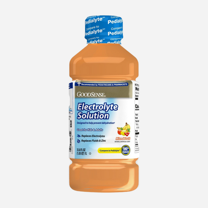 GoodSense Electrolyte Solution, Mixed Fruit Flavor, 33.8 FL OZ