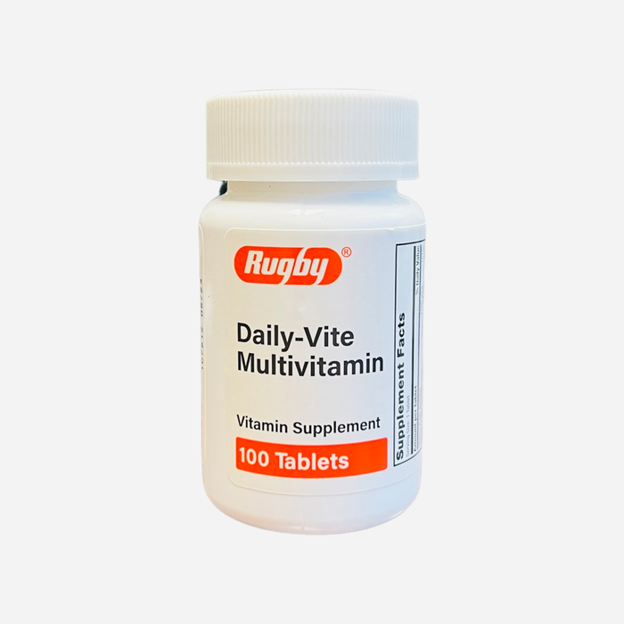 Rugby - Daily-Vite Multivitamin, 100 tablets