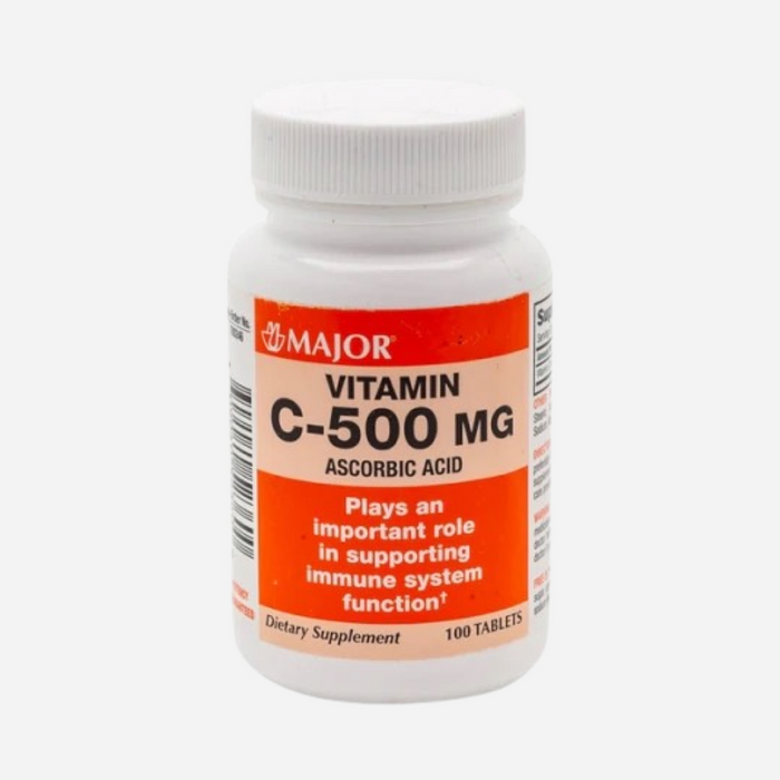 Major - Vitamin C, 500mg, 100 Tablets
