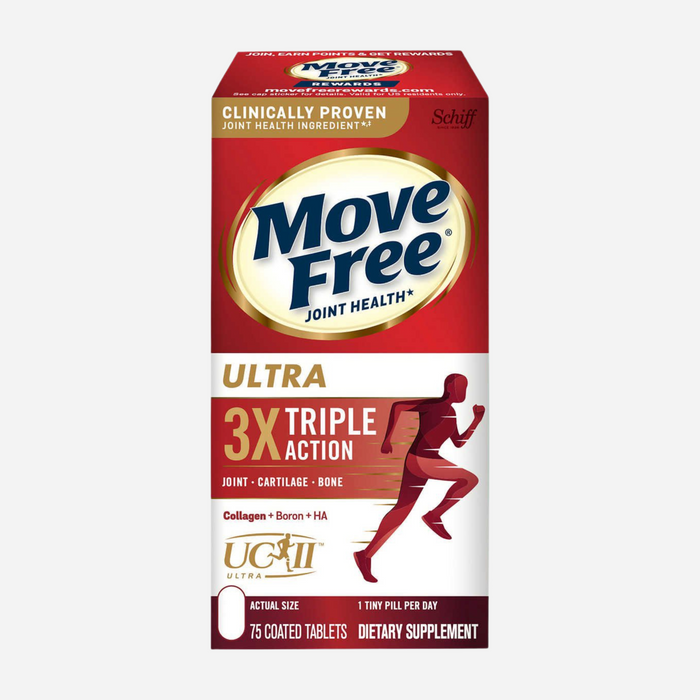 Schiff Move Free - Ultra Triple Action Joint Supplement, 75 Tablets
